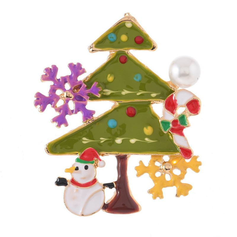 Vintage jõulupross, Euroopa ja Ameerika stiilis glasuuritud värviline jõulupuu, jõuluvana, lumehelveste, korsettnõelaga, saapad, lumememm, kelluke, varustus