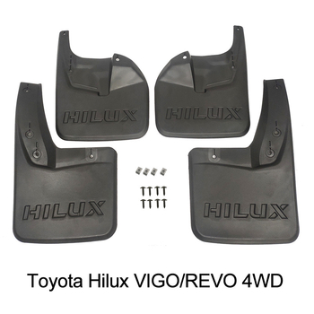 Piemērots 05-24 HILUX VIGO/REVO 2/4WD ārējās tirdzniecības dubļu sargam