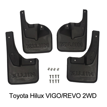 Piemērots 05-24 HILUX VIGO/REVO 2/4WD ārējās tirdzniecības dubļu sargam