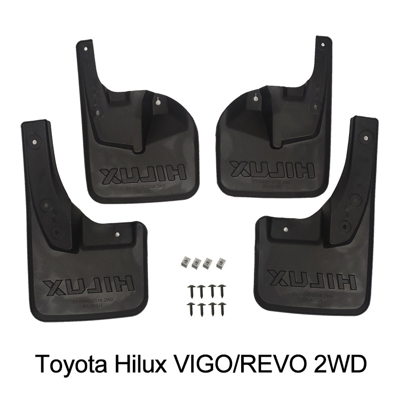 Piemērots 05-24 HILUX VIGO/REVO 2/4WD ārējās tirdzniecības dubļu sargam