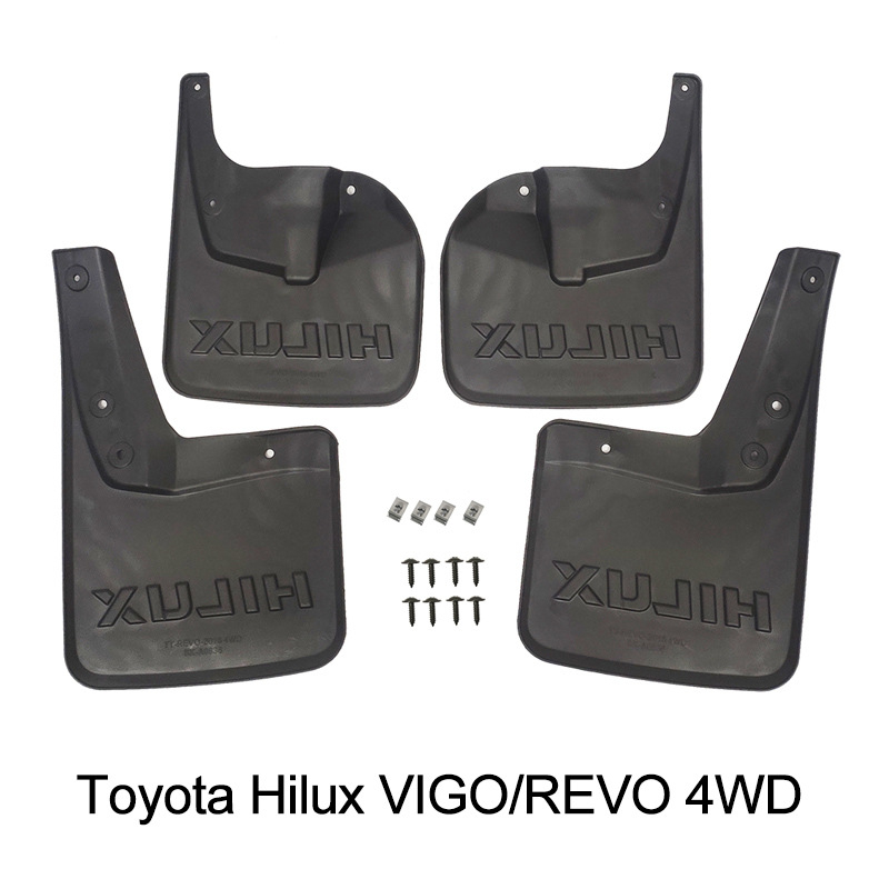 Piemērots 05-24 HILUX VIGO/REVO 2/4WD ārējās tirdzniecības dubļu sargam