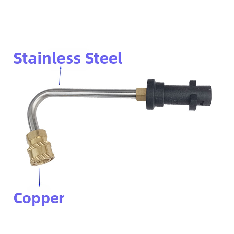 Трансгранична търговия на едро с воден пистолет за високо налягане, колянов вентилатор, многоъгълно удължение, огъване, прът, бърз щепсел, удължител