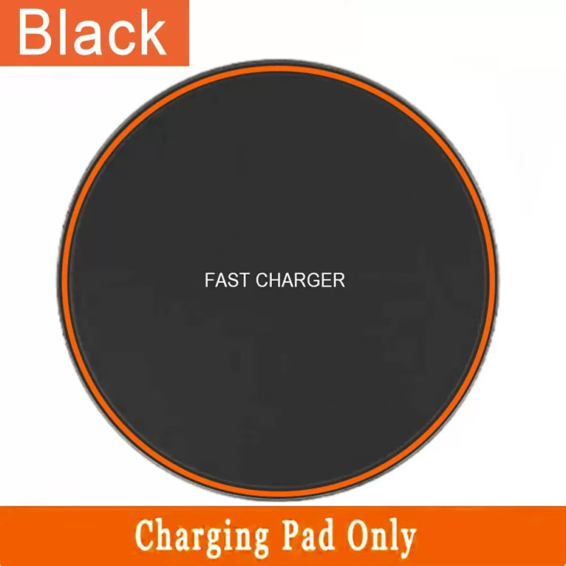 Üliõhuke ümmargune Qi15W/20W juhtmevaba laadija, hulgimüük, sobib Apple`i ja Huawei lauaarvuti mobiiltelefonide juhtmevabale laadimisele