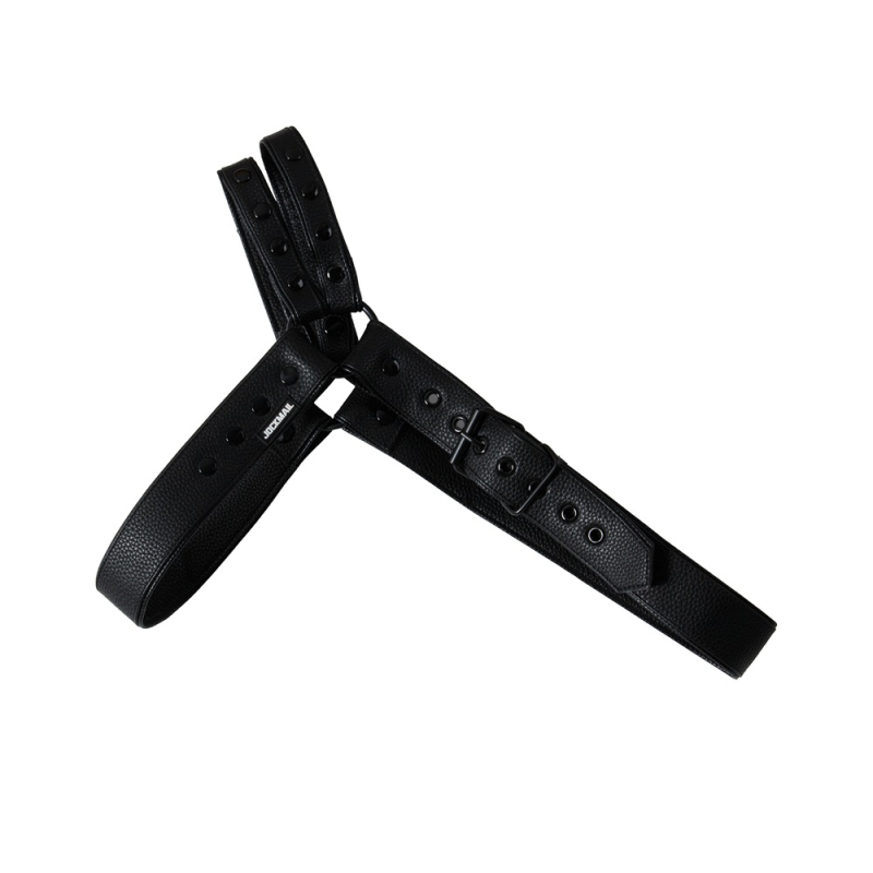 Meeste õlarihm, rinnarihm, kahekihiline komposiitnahast, eemaldatav, suuruse reguleerimine, vasakule ja paremale õlale, mugavusvaba suurus