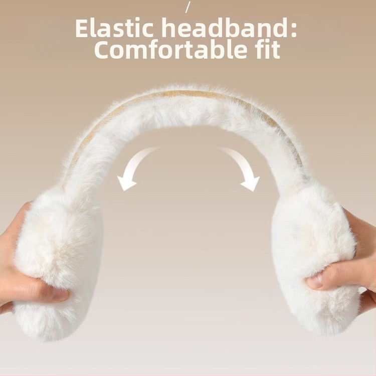 Плюшени наушници за жени за есен и зима, плюшени наушници, велурени наушници, ветроустойчива защита за уши, капачки за уши, студоустойчиви и топли наушници