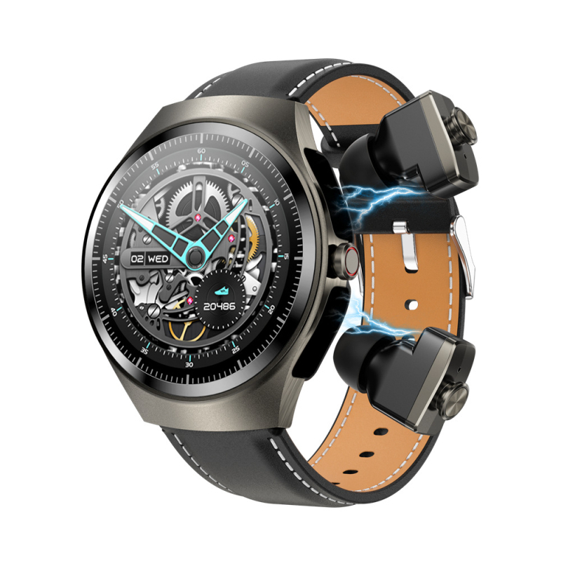 F39 okosóra tws fülhallgató kettő az egyben pulzusmérő alvásfigyelés sport lépésszámlálás zenevezérlés bluetooth hívás