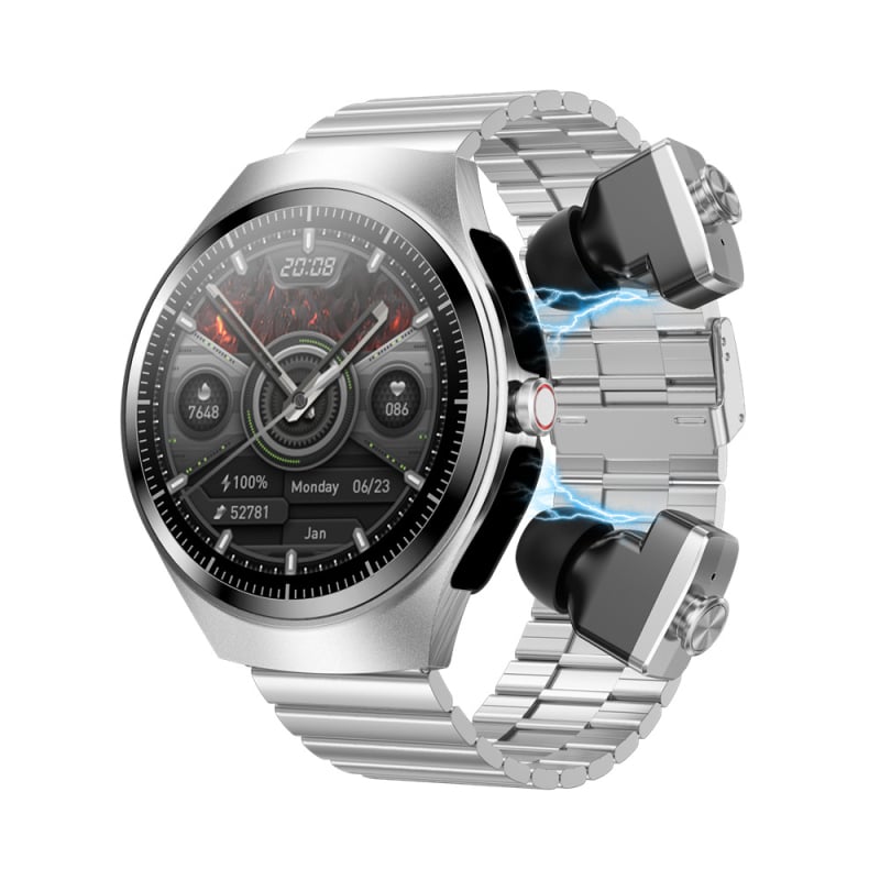 F39 nutikell TWS kõrvaklapid kaks-ühes pulsisageduse jälgimine une jälgimine spordi sammude lugemine muusika juhtimine Bluetooth kõne