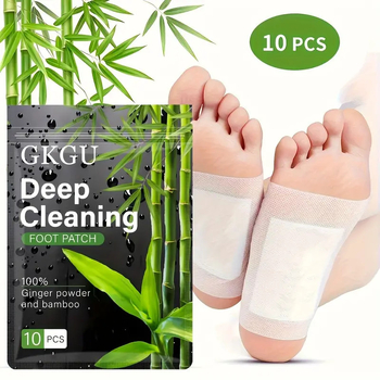 GKGU sügavpuhastav jalaplaaster Sügavpuhastav jalaplaaster Bambusäädikaga jalgade hooldus