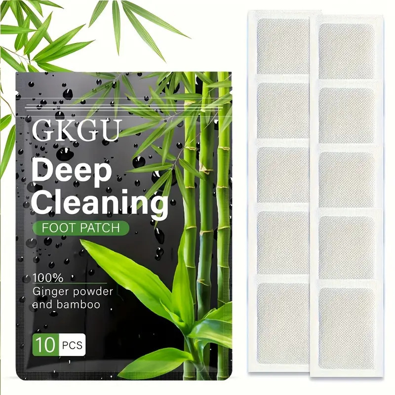 GKGU sügavpuhastav jalaplaaster Sügavpuhastav jalaplaaster Bambusäädikaga jalgade hooldus