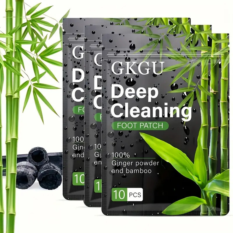 GKGU sügavpuhastav jalaplaaster Sügavpuhastav jalaplaaster Bambusäädikaga jalgade hooldus