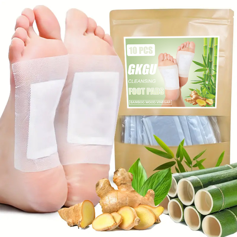 GKGU sügavpuhastav jalaplaaster Sügavpuhastav jalaplaaster Bambusäädikaga jalgade hooldus