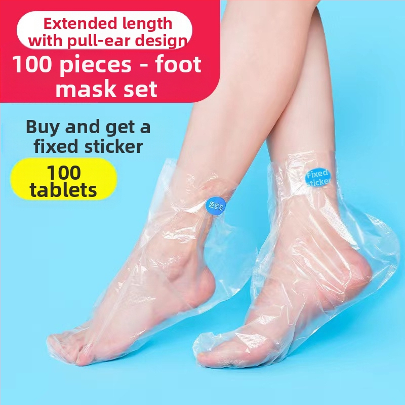 Комплект филми за ръце за еднократна употреба, комплект пластмасови филми за ръце, комплект за козметика, грижа за ръцете, комплект филми за крака, директна доставка от фабриката