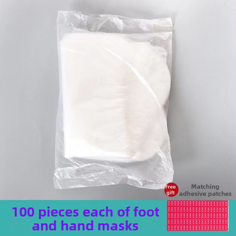 Комплект филми за ръце за еднократна употреба, комплект пластмасови филми за ръце, комплект за козметика, грижа за ръцете, комплект филми за крака, директна доставка от фабриката