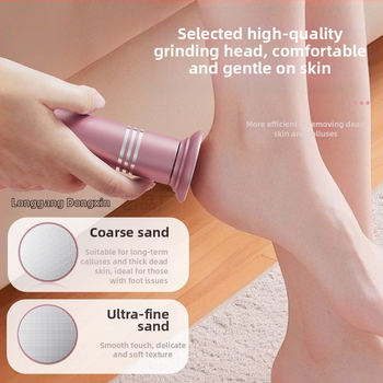 Tarpvalstybiniu mastu populiarus elektrinis pėdų šlifuoklis, pilnai automatinis odos šlifavimo artefaktas, dviejų funkcijų skustuvas negyvai odai ir nuospaudoms pašalinti, pėdų šlifuoklis