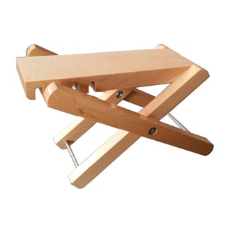 Täispuidust kitarri jalatugi, klassikalise kitarri pink, bambusest täispuidust kitarripedaal, metallist jalatugi, valikuline