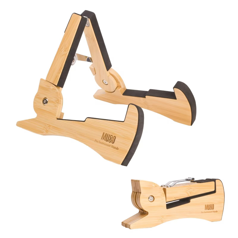 Täispuidust kitarri jalatugi, klassikalise kitarri pink, bambusest täispuidust kitarripedaal, metallist jalatugi, valikuline