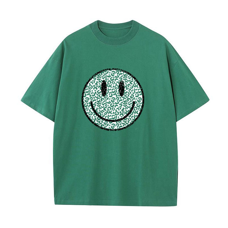 2024. aasta suvine kuummüük meeste ja naiste Ameerika T-särk vabaaja puuvillaimitatsioonist top mood trendikas laheda kirjaga trükitud T-särk