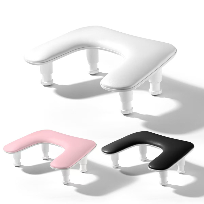 Piiriülene küünesalongi käepadi, vene stiilis, ligipääsetav luksuslik U2 reguleeritav maniküüri kallutusliblikas, kokkupandav padi, mugav ja pehme käepadi