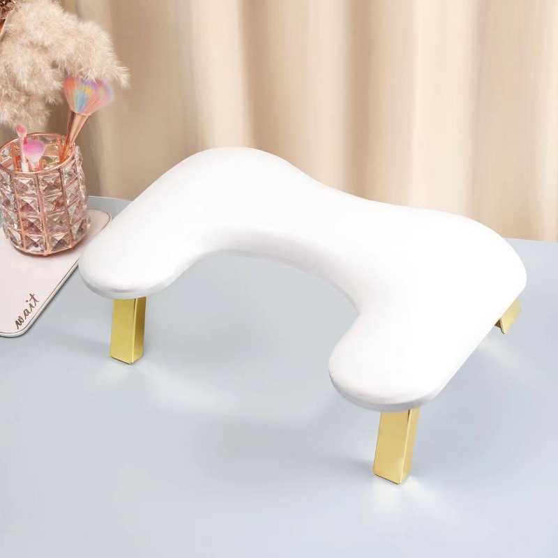 Piiriülene küünesalongi käepadi, vene stiilis, ligipääsetav luksuslik U2 reguleeritav maniküüri kallutusliblikas, kokkupandav padi, mugav ja pehme käepadi