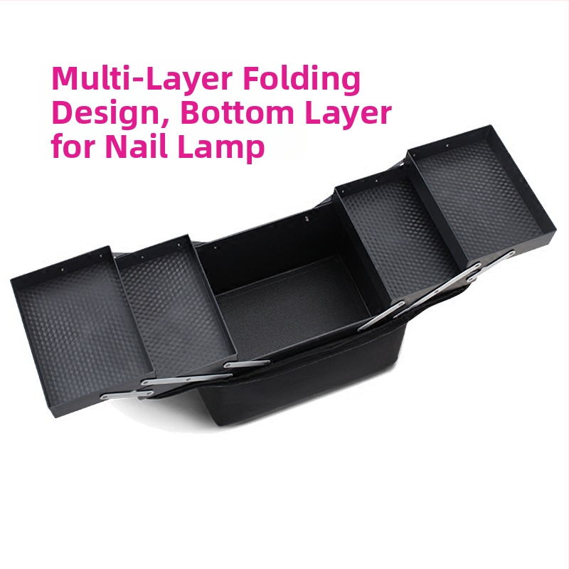 Prenosná veľkokapacitná malá látková taška na vyšívanie, náradie na nechty, kozmetická taška do salónu krásy, líčenie, polopermanentné skladovanie, kozmetická taška