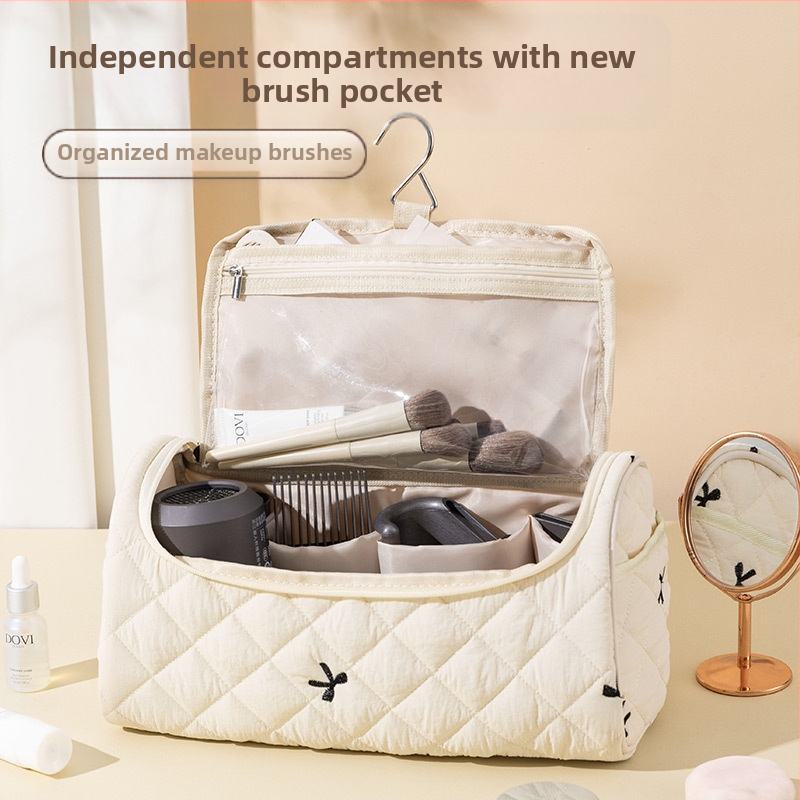 Nová taška na odkladanie fénu od Amazonu, prenosná cestovná taška s veľkou kapacitou, prenosná taška na umývanie riadu pre luxusné umývanie