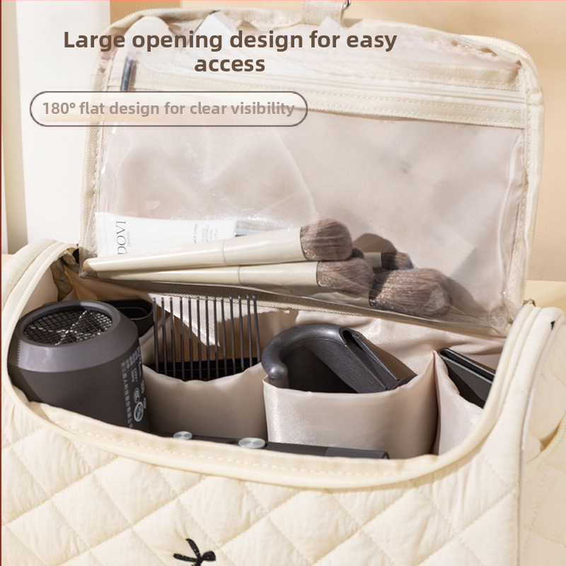 Nová taška na odkladanie fénu od Amazonu, prenosná cestovná taška s veľkou kapacitou, prenosná taška na umývanie riadu pre luxusné umývanie