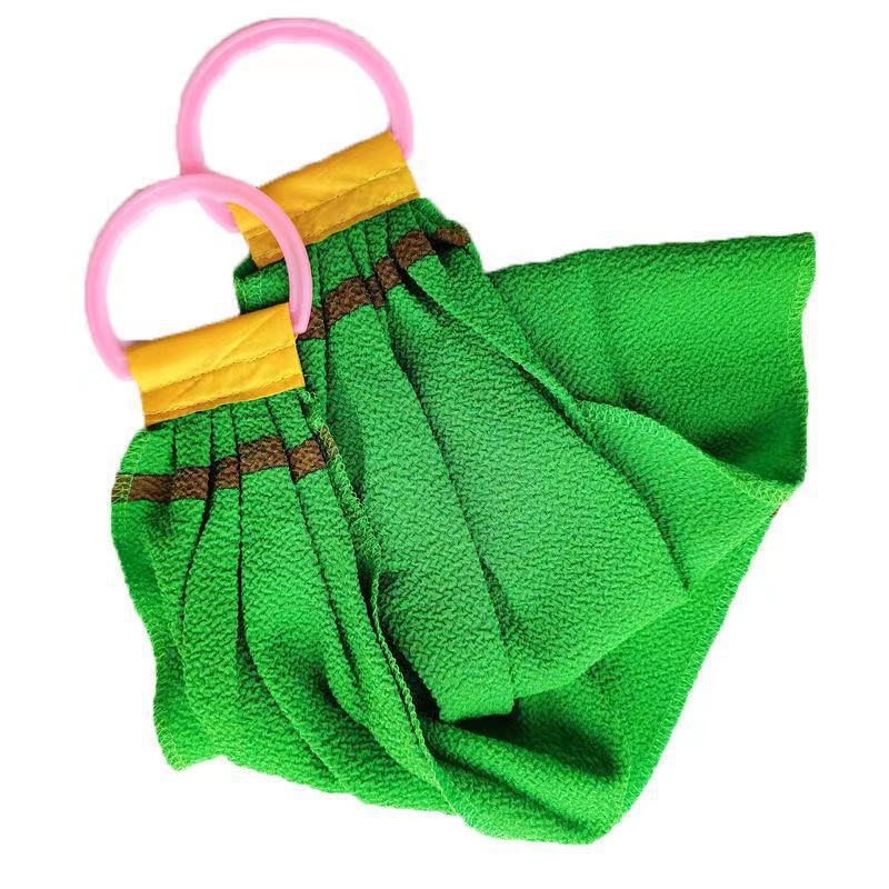 Hõõrumisrätik pikk, tugev, spetsiaalne jämeda liivaga seljale tõmmatav vannirätik kahepoolne seljale hõõruv pikendatud seljale tõmmatav riba hulgimüük