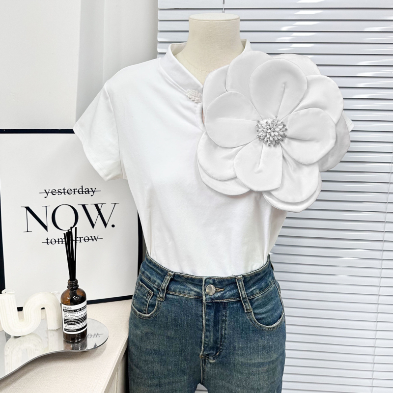 Tehase otsekangast liialdatud ühevärviline lillepeenraga dekoratiivne jakk kleitide aksessuaarid