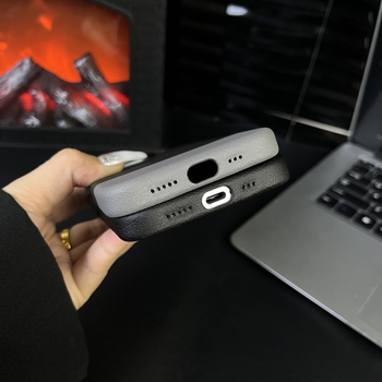 Piemērots iPhone 16 magnētiskajam telefona maciņam ar pūķa mēroga rakstu, raibiem ādas izstrādājumiem, Apple 15ProMax kritienizturīgs aizsargmaciņš 13"