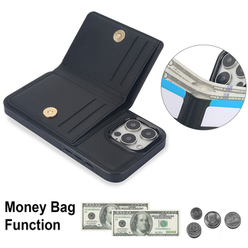 Sobib Apple 17 Rfid vargusvastasele mobiiltelefoni ümbrisele, Samsung S25 Edge Ring Card Wallet mobiiltelefoni nahast ümbrisele