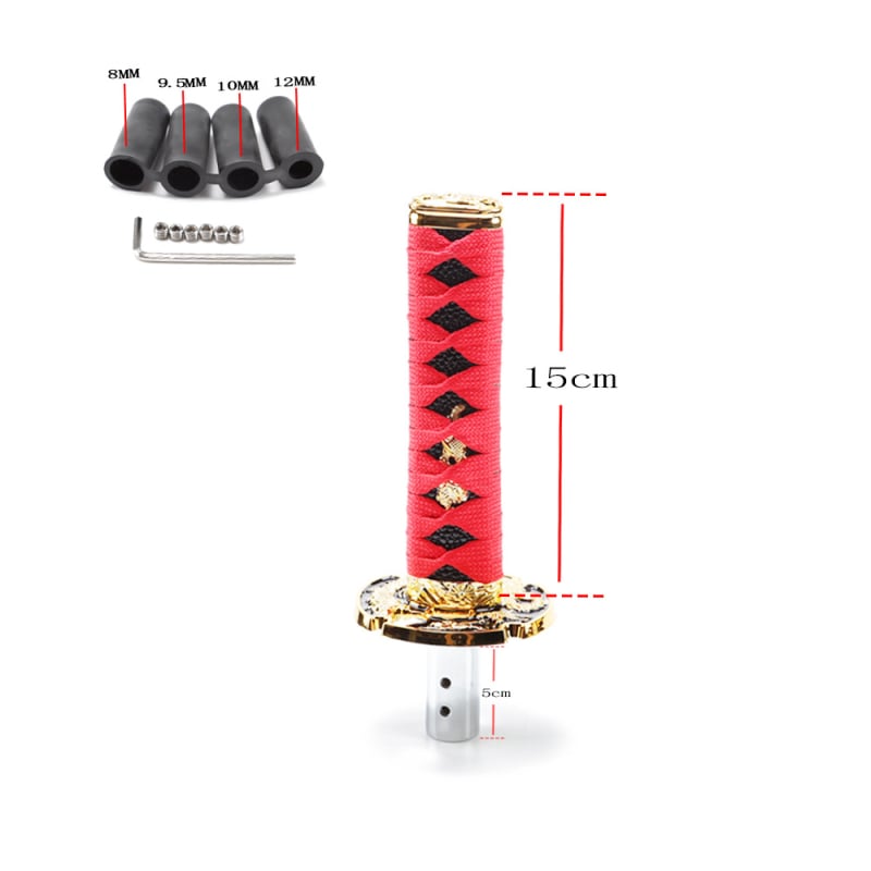 Piiriüleselt müüdav modifitseeritud käigukast samurai käigukast auto käigukangi käepide lühike käigukang laineline kangi pea