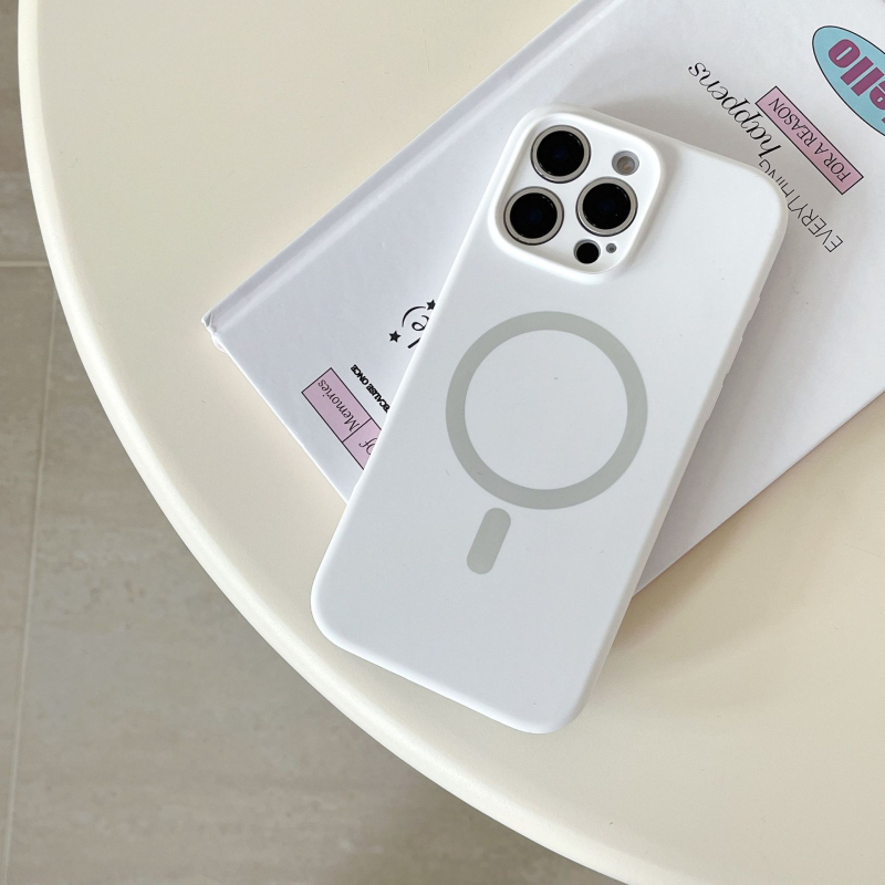 Piemērots Apple 16Pro Max mobilā tālruņa maciņam ar šķidru silikonu, magnētisku iPhone 15, smalku caurumu, 14/13, vienkrāsains, vienkāršs