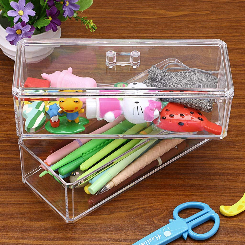 Peegelkapi hoiukarp kosmeetiline tualettlaud kihiline meigivatitups Yum märk jämesoole juukserõnga viimistluskarp tolmukindel