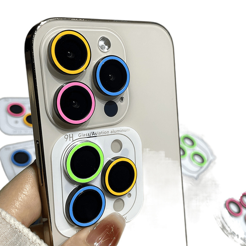 Svetelná fólia pre Apple 16Pro, HD pre zadnú kameru pre iPhone 15/14, dopamínová fólia odolná voči pádu