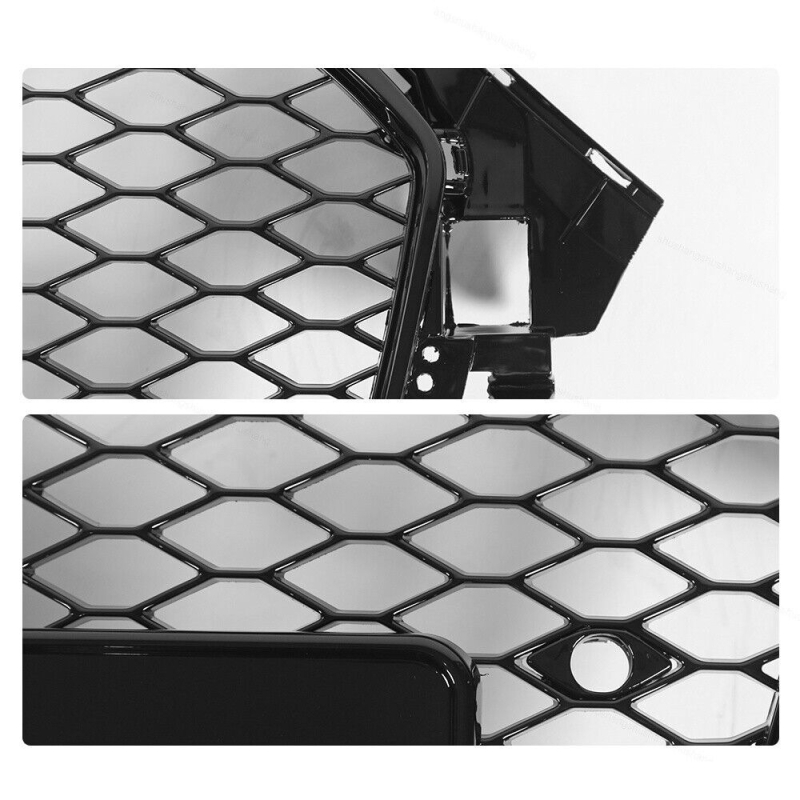 Sobib Audi China Net A4A3A5 modifitseeritud mustale China Net Modified RS esirea iluvõrele, esiküljele, tuulevõrk, Euroopa gabariidiga