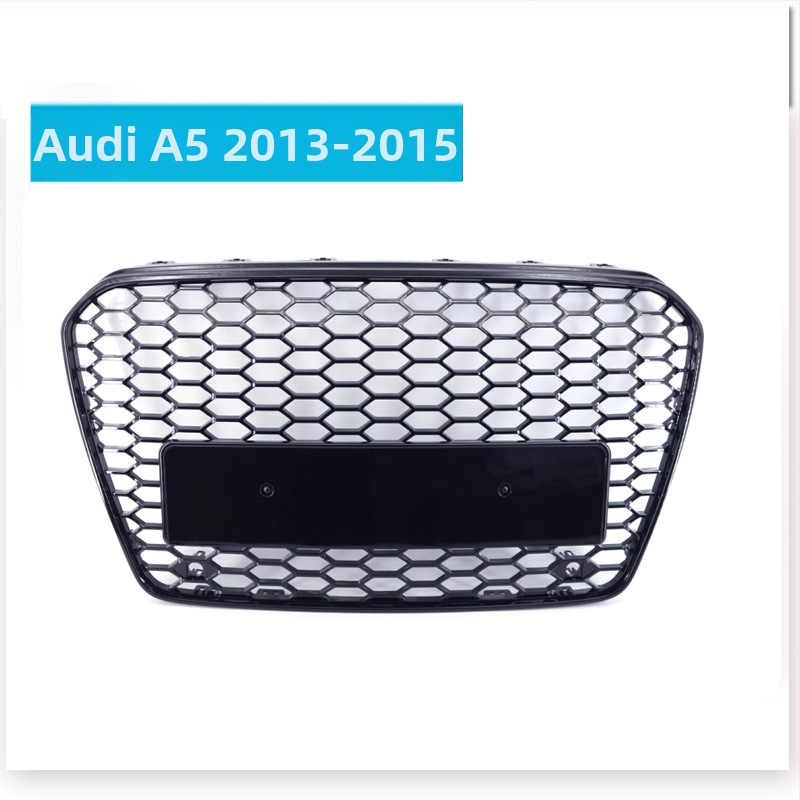 Sobib Audi China Net A4A3A5 modifitseeritud mustale China Net Modified RS esirea iluvõrele, esiküljele, tuulevõrk, Euroopa gabariidiga