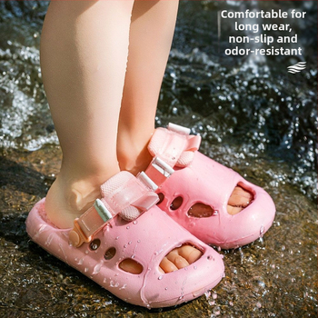 Laste sussid suvised uued stiilid poistele ja tüdrukutele beebisussid siseruumidesse libisemiskindlad laste Eva sandaalid