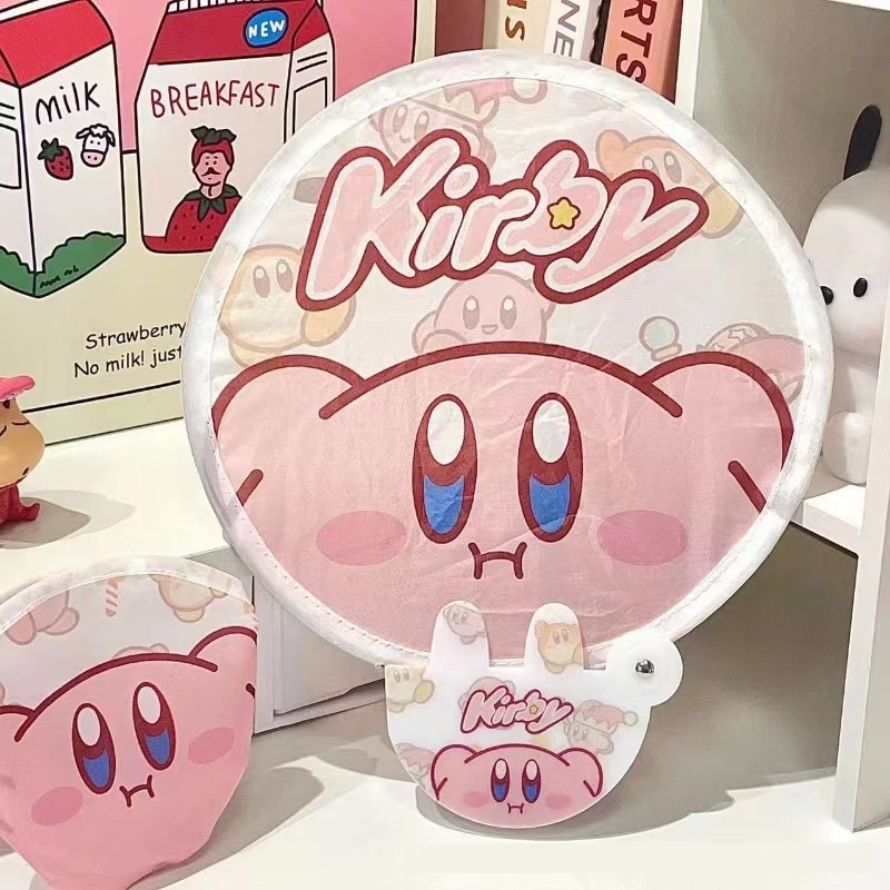 Xiao Xini koomiksist selfie-helkuriga kokkupandav ventilaator kaasaskantav koomiksirühma ventilaator suvine armas väike kaasaskantav ventilaator