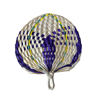 Hulgimüük õlgpalmi lehviku suvine fännikunst lahe hundinui lehe lehvik kootud käsitsi valmistatud kaasaskantav käsilehter seinale riputatav kaunistus