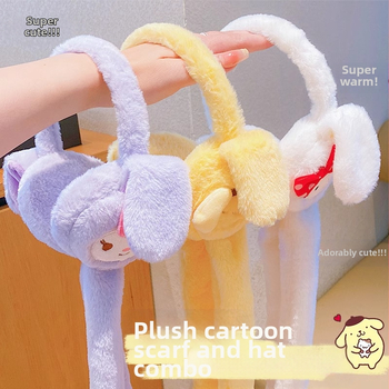 Armsad kõrvaklapid Talvised laste soojad kõrvaklapid Kõrvaklapid Liigutatavad Sanrio kõrvakaitsmed Külmakindlad tuulekindlad kõrvaklapid