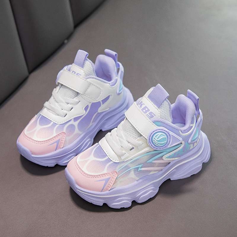 Tüdrukute kingad võrgust pehme tallaga Torre valged kingad uued 2025 laste kevad- ja sügiskingad hingavad jooksukatsed