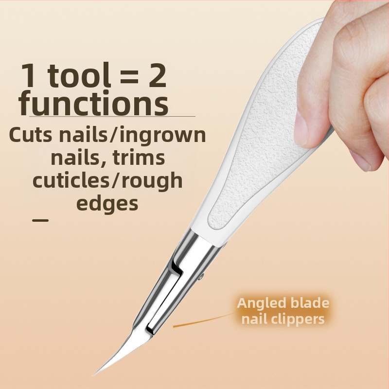 Нокторезачка за единични нокти, специална нокторезачка за нокътни жлебове, подходяща за нокторезачка за наклонен педикюр, нокторезачка за олекранон