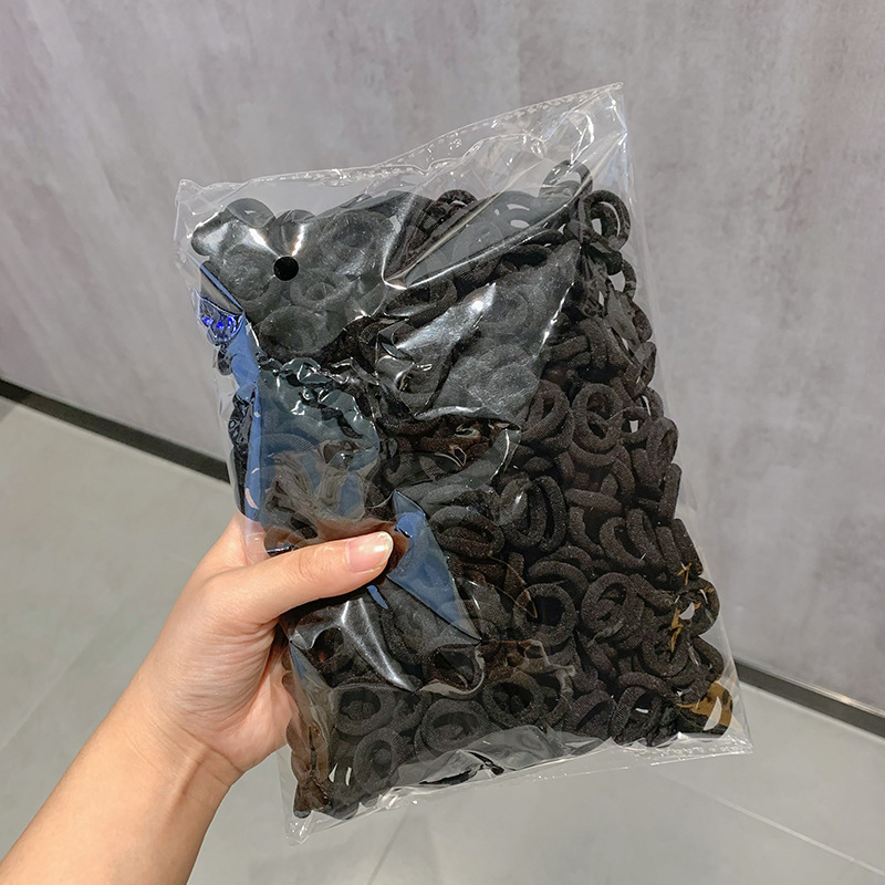 600 laste juuksekummi, pöidla suurused väikesed rõngad, suure elastsusega, õmblusteta ja peanahale õrnad, beebirätiku rõngad, printsessikujulised kummirõngad