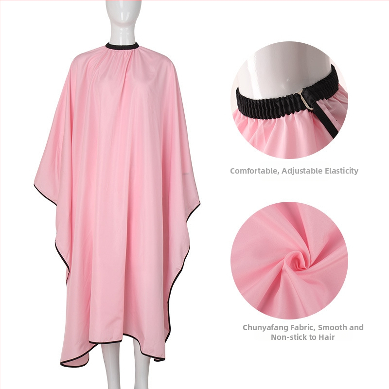 Достижим чист цвят перманент и боядисване фризьорски шал водоустойчив Чуня въртящ се фризьорски шал ново домашно фризьорско облекло голям размер