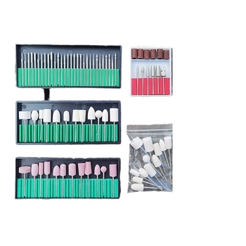 Maniküüri viieosaline komplekt, kuueosaline teemantvillast 12-osaline poleerimismaniküüri ülikond, maniküüri poleerimistarvikud