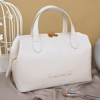 Uus prantsusepärane kerge luksuslik kaasaskantav kosmeetikakott, reisimiseks mõeldud kaasaskantav, väärtuslik ja suure mahutavusega kosmeetikakott