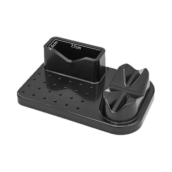 Piiriülene veski paigutuse näidiku riiul lihvimispea puuriterade korraldaja kast maniküüri tööriistad maniküüri hoiukarp lihvimispea