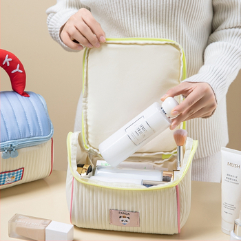 Armas maja kosmeetikakott suure mahutavusega pehme kaasaskantav hoiukott kõrge ilu reisikott kaasaskantav hoiukott