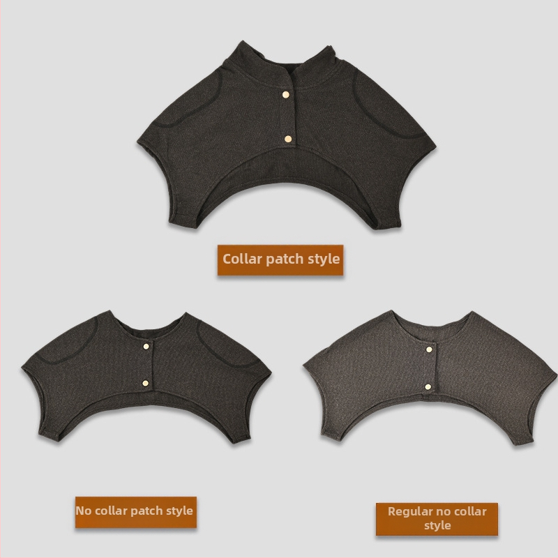 Derong Самозагряваща се жилетка за бременни майки, спяща на шийния отдел на гръбначния стълб, устойчива на студ, за средна и по-възрастни хора, топъл шал, скрити подложки за рамене след раждане