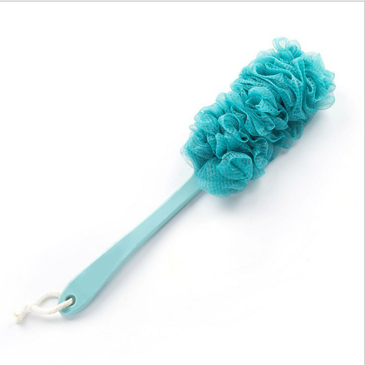 ♤ Vannipall vahutav vannipall pika käepidemega seljahõõrumisega vannirätiku massaaži vahutav võrk suur vann